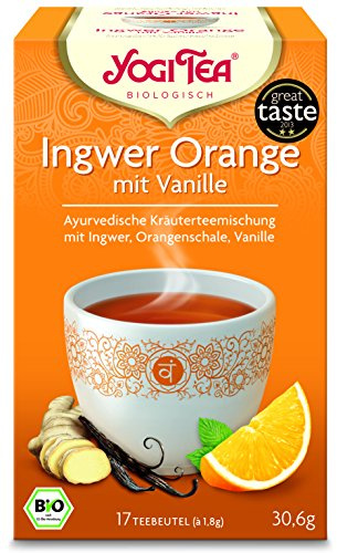 Yogi Tee®, Ingwer Orange mit Vanille, bio 100%, NL, 30g