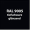 Colours-Manufaktur Tupflack 50 ml (RAL 9005 tief-schwarz glänzend)
