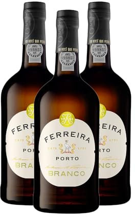Portwein Ferreira Branco - Dessertwein- 3 Flaschen