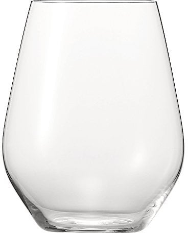 Spiegelau 4800281 18.60 x 18.60 x 12.2 cm Large Authentis Casual All Purpose Tumbler Glass, Set of 4, Transparent