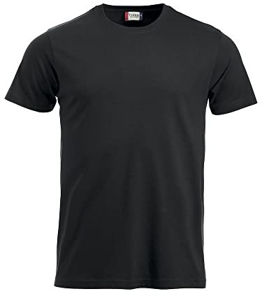 CliQue Klassisches Herren-T-Shirt, Schwarz, XL