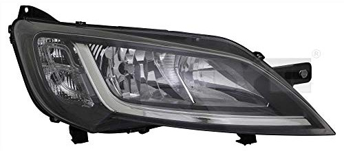 Scheinwerfer Hauptscheinwerfer Frontscheinwerfer links Schwarz H7/H7/W21/5W mit Tagfahrlicht für Modell Jumper Baujahr: 07/2014->> Ducato (250) Boxer 07/2014->>