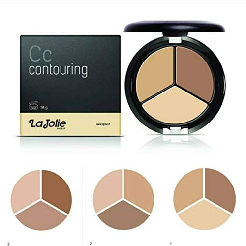 Palette contouring viso - correttori - La Jolie make up - Numero 2