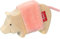 SIGIKID 39511 Holztier Schwein Cudly Wudly Mädchen und Jungen Babyspielzeug empfohlen ab 3 Jahren natur/rosa