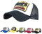 CheChury Cappellino Estivo Ricamato Cappelli a Rete per Uomo Donna Traspirante Cappello con Visiera da Baseball Hip-Hop Unisex Casuali Hip Hop Hat da Baseball