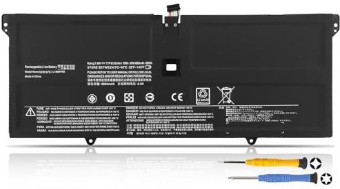 K KYUER 70Wh L16M4P60 L16C4P61 Laptop Akku für Lenovo Ideapad Flex Pro-13IKB Yoga 920-13IKB Glass 80Y7 80Y8 80Y7002FFR 80Y700BNPB 80Y700G7PB 80Y70030GE 80Y8001BGE 80Y80029GE 80Y70034GE 80Y70040MZ
