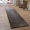 Paco Home Teppich Läufer Hochflor Wohnzimmer Flur Flauschig Schlafzimmer Fell Kunstfell Modern Fellimitat Einfarbig, Grösse:80x300 cm, Farbe:Dunkelgrau