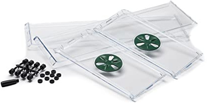 EarlyGrow Mittelgroßes Anzuchtkasten-Höhenverlängerungs-Set | Für Samenkeimung und Pflanzenwachstum Ideal für Gewächshaus und Fensterbank.