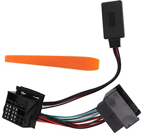 BOROCO Auto Bluetooth 5.0 Audio Adapter AUX Kabel Vollständiger Kabelbaum Ersatz für Opel Agila CD70 CD30 CDC 40 Opera DVD 90