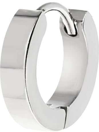 Juwel BREIL Sammlung GRITTY, OHRRINGE aus HERREN in STAHL Farbe SILVER messen EINZIGARTIG - TJ3281