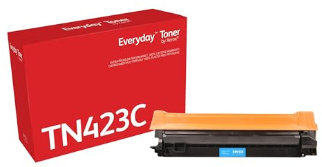 Everyday by Xerox Compatible Brother TN-423C Cyan Toner, High Capacity