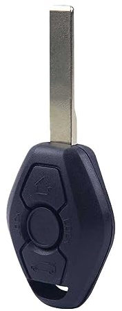 OcioDual Guscio per Chiave a 3 Pulsanti Compatibile con BMW 1 3 5 6 7 Series X3 X5 Z3 Z4, Custodia Telecomando Auto, Custodia Chiavi Auto a Distanza