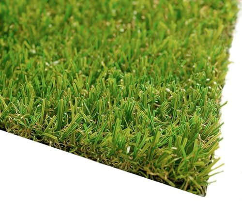 Cesped artificial terraza exterior California - rollo cesped artificial 2x20m 20mm de altura con alta densidad - calidad profesional - fácil instalación con buen drenaje