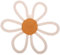 Toyvian Boho-Kinderzimmer-Dekoration Gänseblümchen- Gewebte Makramee-Wandbehang Gänseblümchen-Dekoration Blumen-Wanddekoration Böhmische Kinderzimmer-Wanddekoration Für Kinder