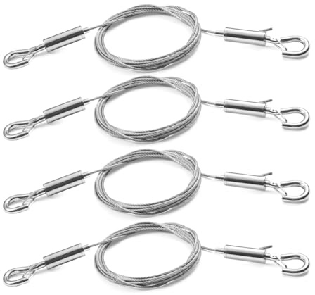 CENMEN Alambre para colgar cuadros de 1,5 m x 1,5 mm, cuerda de alambre de acero inoxidable para colgar