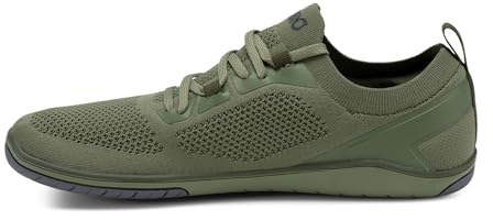 Xero Shoes Barfußschuhe für Herren | Nexus Knit Workout-Ready Fashion-Forward Herren-Sneaker | Zero Drop, breite Zehenbox, minimalistisch, Oliv, 43.5 EU