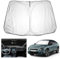 YEE PIN C4 Cactus Parasol Coche Compatible con Citroen C4 Cactus 2014-2021, Parasol Plegable Coche Parabrisas Parabrisas Protección UV Polvo