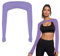Uv Schutz Kühlende Manschette Eisseide Armstulpen Arm Sleeve,Bequem und Atmungsaktiv,Uv Schutz mit Fingerlöchern,Kurze Sonnenschutzoberteile,Unisex,Geeignet zum Bergsteigen,Fahren,Angeln usw(Lila)