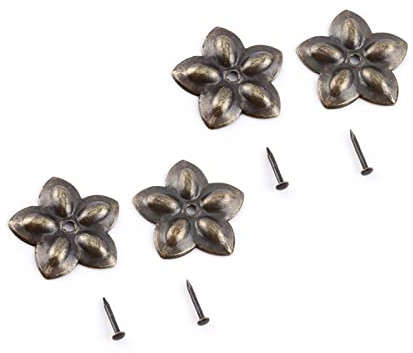 Bronze Metal Upholstery Nails - Durable Decorative Tack Studs for Furniture, Sofa, Shoe, and Door - Vintage 6-23mm Iron Nails for Home Decoration and Crafts