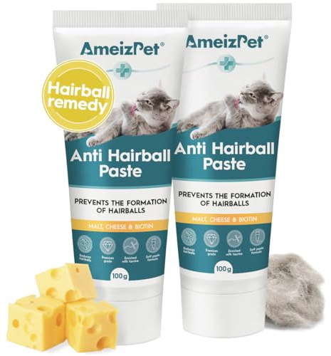 AmeizPet Pasta al Malto per Gatti, 2 pz x 100g (3.52 Oz)