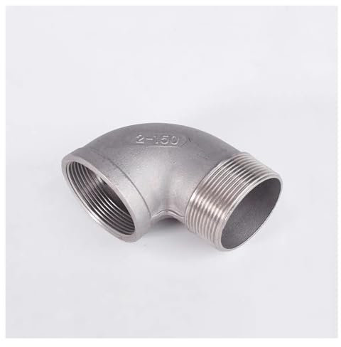 2.5 3 4 BSPT Female To Male 90 Degree Elbow 304 Stainless Steel Pipe Fitting Water Gas Oil(SS304,4)