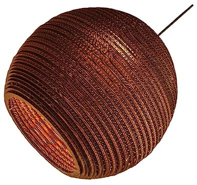 Artibetter Southeast Asian Style Honigwaben Pendelleuchte Aus Papier Runde Mittelgroße Hängelampe Dekorative Restaurant Lampe Elegantes Design Für Wohnzimmer Schlafzimmer Esszimmer