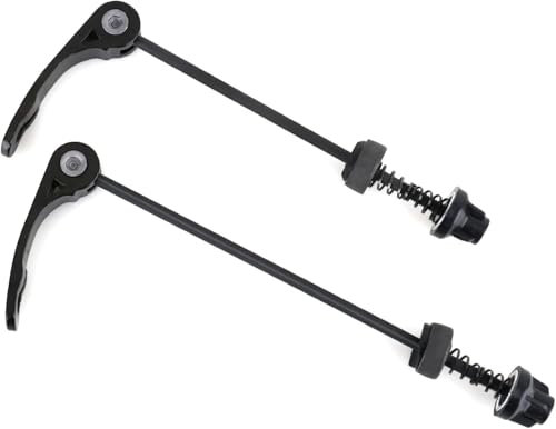 CTDMJ Schnellspanner Fahrrad 2 Stück, Fahrrad Schnellspanner Vorder und Hinterrad, Bicycle Quick Release Schnellspanner, Quick Release Fahrrad Achsen Set für Rennrad und Mountainbike MTB