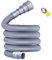 Kit de tuyau d'évacuation des eaux usées pliable pour caravane avec adaptateur réglable et collier de serrage – Tuyau de vidange étanche de 5 m pour camping-car, remorque, caravane (matériau PE + EVA