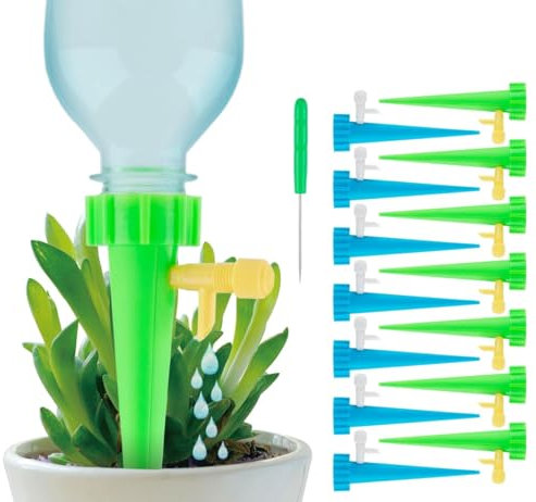 Automatische Bewässerung Set von Pflanzen,Blumen,Garten,TopfpflanzenGarten Pflanzen Blumen Bewässerungssystem,Wasserspender für Pflanzen,Einstellbar Bewässerungssystem (60)