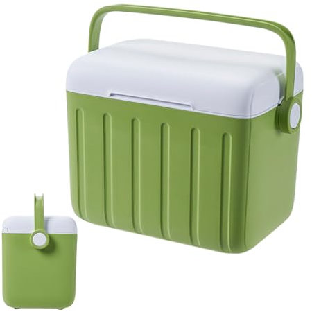 Iouyjiu - Caja isotérmica con acumulador de frío (6 L, Bolsa isotérmica con acumulador de frío, para Acampar Picnic, Viajes, Exterior, Coche, Aventuras