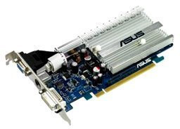 Asus GeForce EN8400GS Grafikkarte Silent HTP 256MB DDR2 RTL