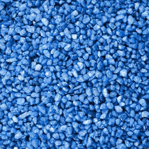 Eurosand Dekogranulat/Dekosteine (2-3 mm), 1 kg, dunkelblau