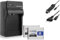 2 Batteries + Chargeur (Auto/Secteur) Compatible avec Sony NP-BN1, DSC-T... TX... W... / Casio NP-120, EX-Z... Voir liste