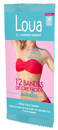 LAURENCE DUMONT 12 Streifen Kaltwachs Achseln