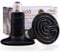 AIICIOO Terrarium Wärmelampe Keramik Reptilien Wärmelampe Tiere für Echsen/Bartagamen/Hühner/Schlangen Kein Licht zum Schutz der Augen der Tiere E27,230V 100W (2er Pack, schwarz)