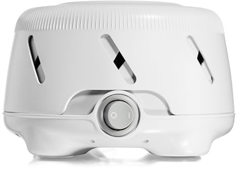 Yogasleep Dohm Uno White Noise Sound Machine, Real Fan Inside for Non-Looping White Noise, Sleep Aid, Office Privacy & Meditation for Adults & Baby, Registry Gift (White)