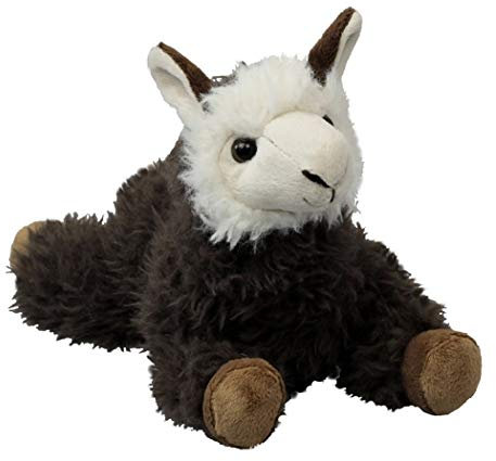 Inware 9211 - Kuscheltier Lama Spuzi, liegend, 25 cm, braun, Alpaka