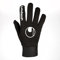uhlsport Fußball Feldspielerhandschuhe - Feldspieler-Handschuhe für Herren, Damen, Kinder - Running Jogging Handschuhe mit Micro-Grip-Profil für warme und trockene Hände bei kaltem Wetter, 4