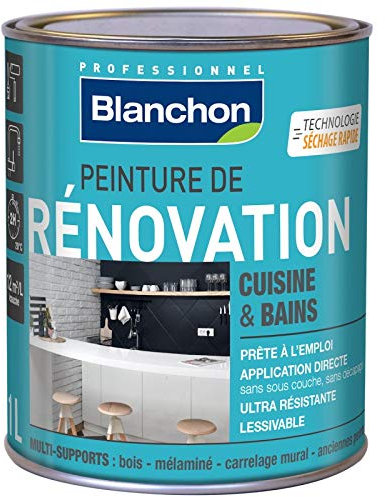 Blanchon Peinture de Rénovation 1L - Couleur - Blanc cassé