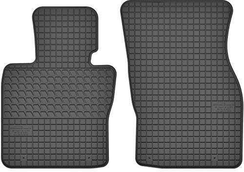 AGCPdirect Gummi Matten Fußmatten Passgenau Vorne Set für Mini Cooper F55 F56 2013-2021 und Cabriolet F57 2014-2021 und Clubman F54 2015-2021 und Countryman F60 2017-2021