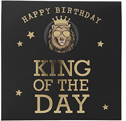 Depesche 0011694-032 Pop-up Glückwunschkarte zum Geburtstag, Klappkarte mit Musik, Lichtelementen und einem originellen Spruch, Geburtstagskarte inkl. Umschlag, Format 15,5 x 15,5 cm