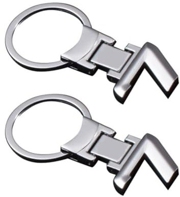 iSpchen Porte-Clés Métal, 2 Pcs Keychain Porte-Clés Trousseau De Voiture Avce Numéro Keychains Personnalisé Porteclés Keyrings Key Rings Porte-Clés Homme Compatible Avec 7 Series