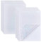 AHANDMAKER 12 Hojas de Laminado Holográfico Transparente, 2 Tipos de Papel Adhesivo Holográfico Resistente al Agua y Transparente para Artesanías, 21x30cm