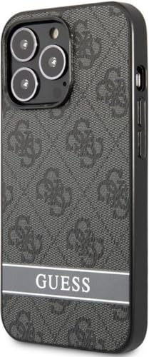 Guess Apple iPhone 13 Pro Case Grey with Logo and Grey Strip