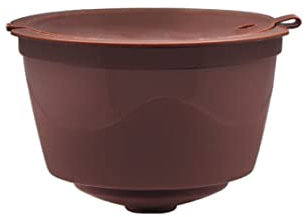 SMELEYOU Cápsula De Café Reutilizable Cápsula De Café Recargable Cápsula De Filtro De Café Cápsulas De Filtro De Café Recargables De Plástico Cápsulas Compatibles con Cafeteras Dolce Gusto