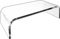 Acrylic Monitor Stand, Laptop Riser - Transparent PC Stand with Sturdy Platform for Home Office Use, Keyboard and Mouse Storage