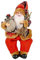SAMCRY Kalender-Geschenktüten-Set, 24 Teile/Set, DIY-Weihnachtskalender, Weihnachtsmann, Weihnachtspuppe, Merry-as-Shows, USA