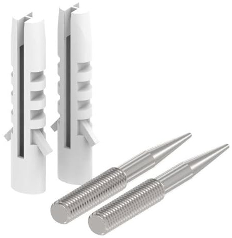 Befestigungsmaterial für Hausnummern mit M4 Gewinde, V2A