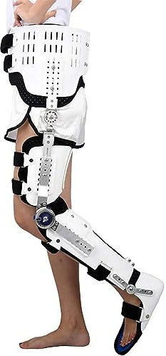 UZIAH Orthopädische, Aufklappbare ROM Knie Taillen Stützorthese Für Erwachsene, Taillen/Knie Knöchel Fußgelenk Fixierungsorthese, Beine Können Gebeugt Werden,M