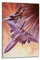 Fighter Plane Poster F-15 Adler Attack Aircraft Dekorative Malerei Leinwand Poster 20 x 30 cm